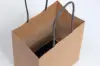 16W x 6D x 13H, Brown Kraft Paper Bags with Twisted Paper Handle