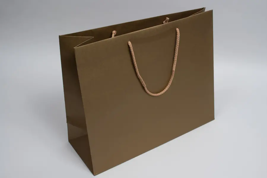 13W x 5D x 10H, Enviro Eurototes, Metallic Gold Shimmer