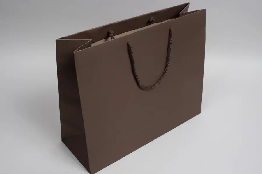 16W x 6D x 13H, Enviro Eurototes, Chocolate Brown