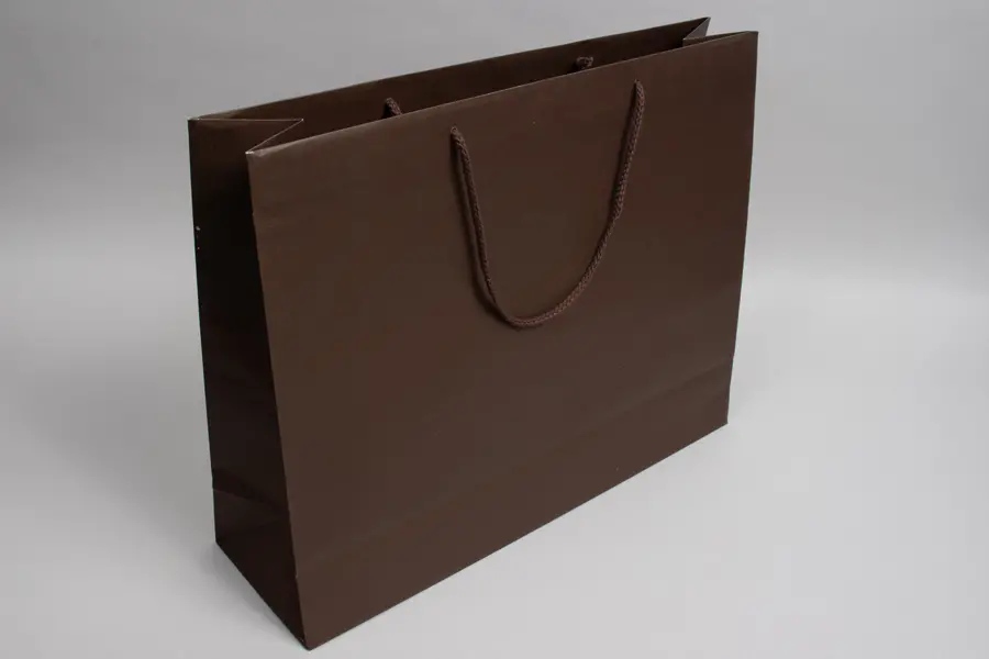 20W x 6D x 16H, Enviro Eurototes, Chocolate Brown