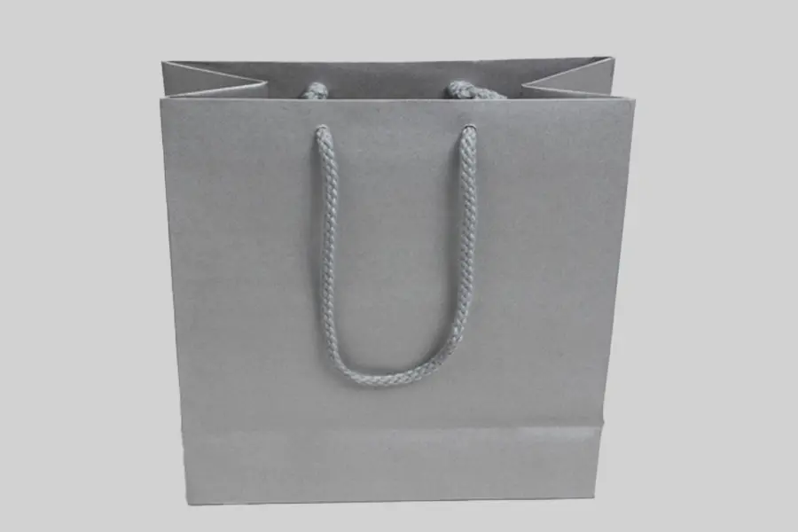 6-1/2W x 3-1/2D x 6-1/2H, Enviro Eurototes, Metallic Silver Shimmer