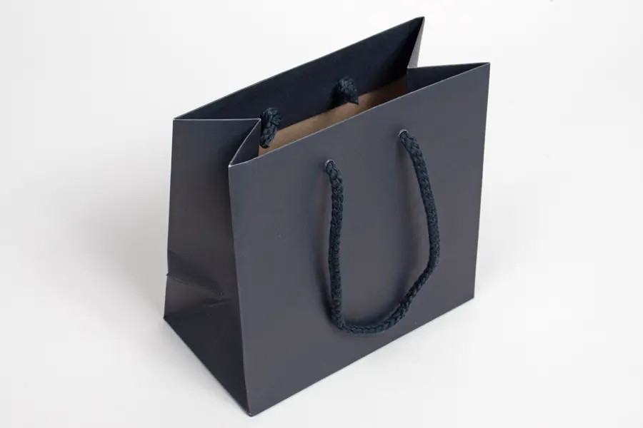 6-1/2W x 3-1/2D x 6-1/2H, Enviro Eurototes, Navy Blue
