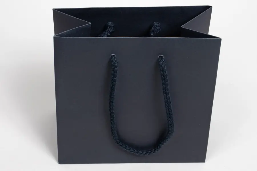 6-1/2W x 3-1/2D x 6-1/2H, Enviro Eurototes, Navy Blue