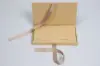 7-1/2L x 4-1/4W x 5/8H, Platform Gift Card Boxes, Natural Kraft
