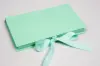 7-1/2L x 4-1/4W x 5/8H, Platform Gift Card Boxes, Matte Turquoise