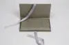 7-1/2L x 4-1/4W x 5/8H, Platform Gift Card Boxes, Matte Silver