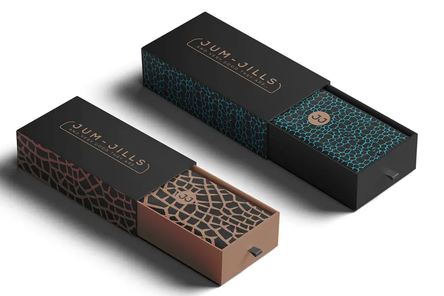 Design service for Jum Jills boxes
