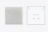 2-3/4L x 2-3/4W x 1H, Deluxe Ribbon Jewelry Boxes, Matte Creme