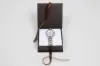 2-3/4L x 2-3/4W x 1H, Deluxe Ribbon Jewelry Boxes, Matte Chocolate Brown