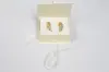 3L x 2-1/8W x 1-1/4H, Deluxe Ribbon Jewelry Boxes, Matte Creme