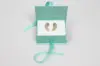 3L x 2-1/8W x 1-1/4H, Deluxe Ribbon Jewelry Boxes, Matte Turquoise
