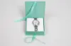 3-1/2L x 3-1/2W x 1-1/2H, Deluxe Ribbon Jewelry Boxes, Matte Turquoise