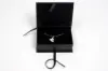 5L x 3-1/2W x 1-1/2H, Deluxe Ribbon Jewelry Boxes, Matte Black