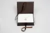 5L x 3-1/2W x 1-1/2H, Deluxe Ribbon Jewelry Boxes, Matte Chocolate Brown