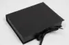 7L x 5-1/2W x 1-1/4H, Deluxe Ribbon Jewelry Boxes, Matte Black
