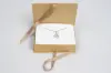 5L x 3-1/2W x 1-1/2H, Deluxe Ribbon Jewelry Boxes, Kraft
