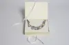 7L x 5-1/2W x 1-1/4H, Deluxe Ribbon Jewelry Boxes, Matte Creme