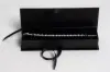 8L x 2W x 1-1/4H, Deluxe Ribbon Jewelry Boxes, Matte Black