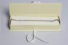 8L x 2W x 1-1/4H, Deluxe Ribbon Jewelry Boxes, Matte Creme
