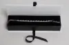 8L x 2W x 1-1/4H, Deluxe Ribbon Jewelry Boxes, White/Black