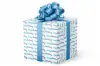 24W x 417 ft, Everyday Wrapping Paper, Ombre Birthday