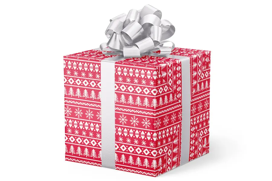24W x 417 ft, Everyday Wrapping Paper, Christmas PJs
