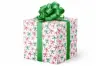 24W x 417 ft, Holiday Wrapping Paper, Bow Toss