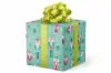 24W x 417 ft, Holiday Wrapping Paper, Peppermint Nutcracker