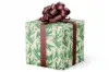 24W x 417 ft, Holiday Wrapping Paper, Evergreen Branches Embossed