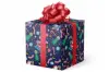 24W x 417 ft, Holiday Wrapping Paper, Spacey Santa