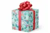 24W x 417 ft, Holiday Wrapping Paper, Christmas Under The Sea Embossed