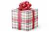24W x 417 ft, Everyday Wrapping Paper, Totally Plaid Embossed