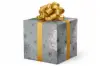 24W x 417 ft, Holiday Wrapping Paper, White Christmas Snowflake Metallized