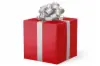 24W x 417 ft, Everyday Wrapping Paper, Red Gloss
