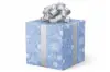 24W x 417 ft, Everyday Wrapping Paper, Stitched Floral