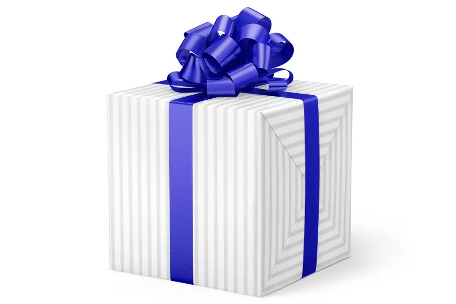 24W x 417 ft, Everyday Wrapping Paper, Pearl Stripe
