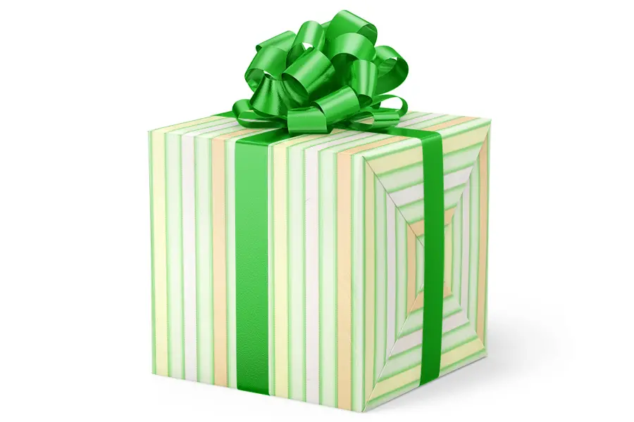 24W x 417 ft, Everyday Wrapping Paper, Baby Stripe