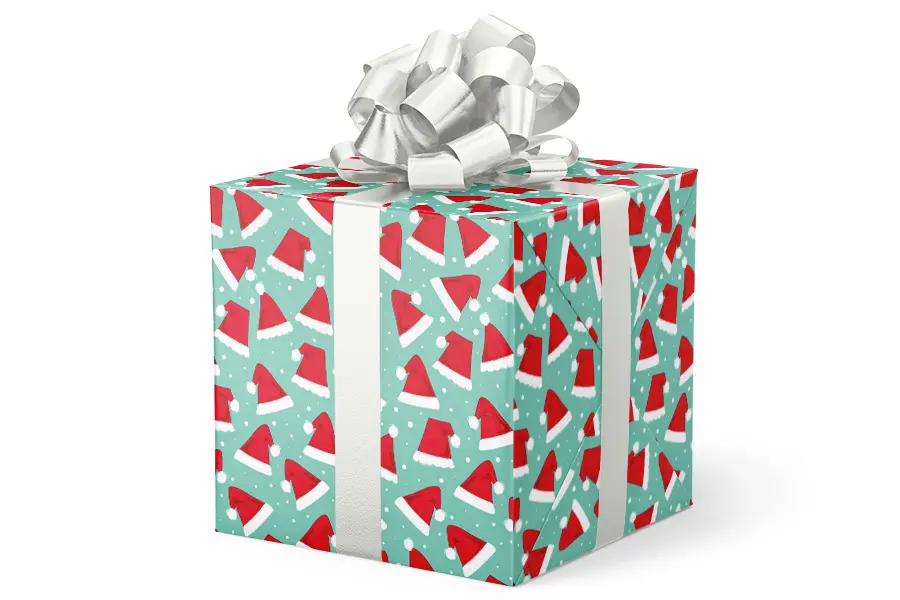 24W x 417 ft, Holiday Wrapping Paper, The Jolliest