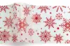 20W x 30L, Christmas and Valentines Style Tissue, Spiraling Snowflakes