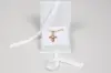 2-3/4L x 2-3/4W x 1H, Deluxe Ribbon Jewelry Boxes, Matte White