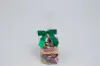 2-1/2W x 2 Bow, Pre-Tied Satin Bows With Wire Twist, Forest Satin