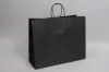 16W x 6D x 13H, Midtown Matte Colored Upscale Turn Top J Handle Bags, Black