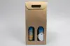 7L x 3-1/2W x 15H, Italian Wine Boxes, Spun Matte Oro Gold