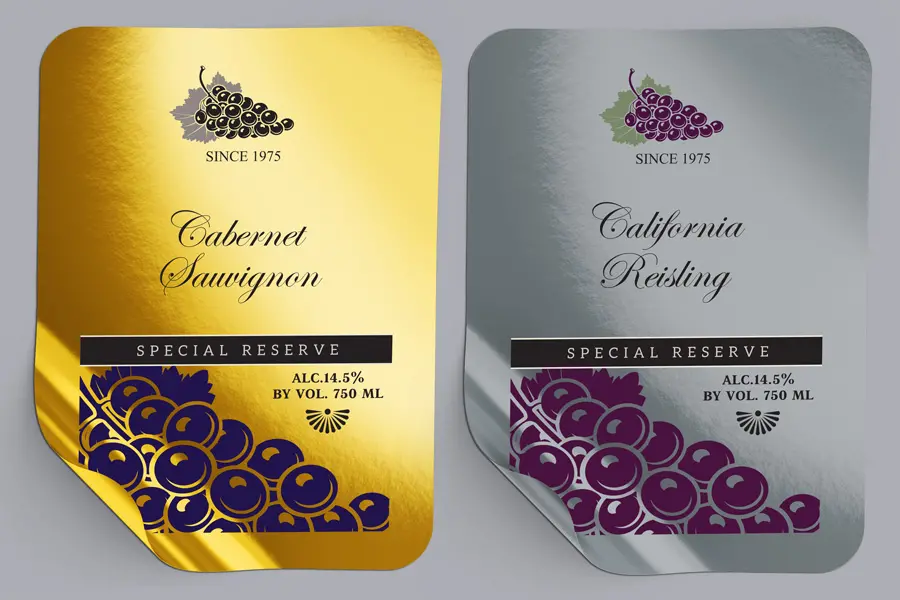 custom wine labels