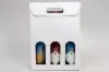 10-5/8L x 3-1/2W x 15H, Italian Wine Boxes, Spun Bianco