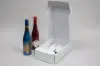 7-1/4L x 3-1/2W x 13-3/8H, Italian Wine Boxes, Spun Bianco