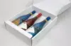 11L x 3-1/2W x 13-3/8H, Italian Wine Boxes, Spun Bianco