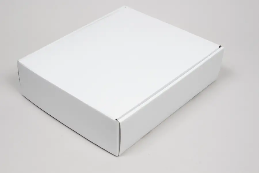 11L x 3-1/2W x 13-3/8H, Italian Wine Boxes, Spun Bianco
