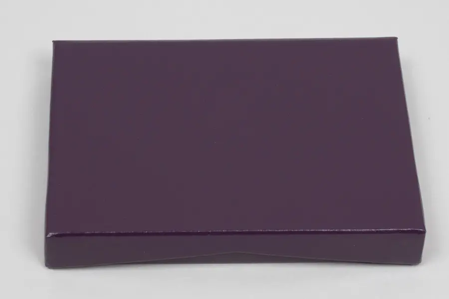 4-5/8L x 3-3/8W x 5/8H, Pop-Up Gift Card Boxes, Plum