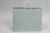 16W x 6D x 13H, Midtown Matte Colored Upscale Turn Top J Handle Bags, Sage Frost